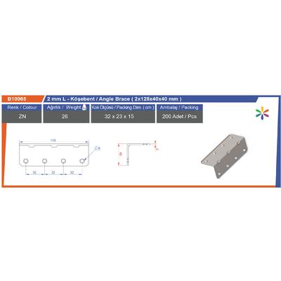 8 Deli̇kli̇ Metal Köşebent (2 Mm )