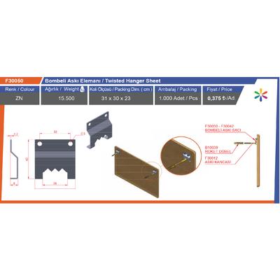 Bombeli̇ Askı Aparatı