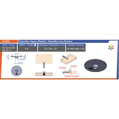 Mi̇ni̇fi̇ks Tapası Plasti̇k