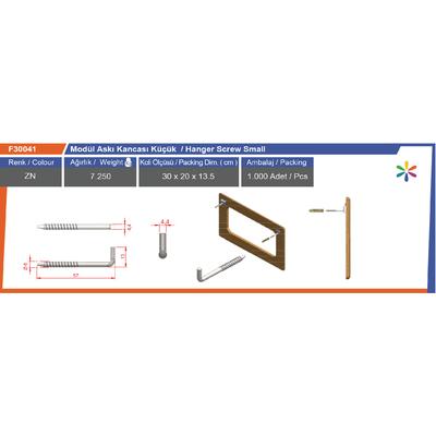 Modül Askı Kancası Küçük